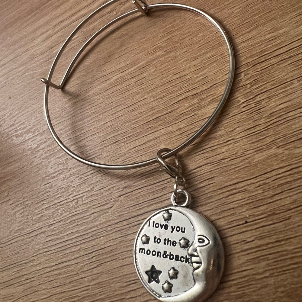 Moon and Stars Charm Bracelet